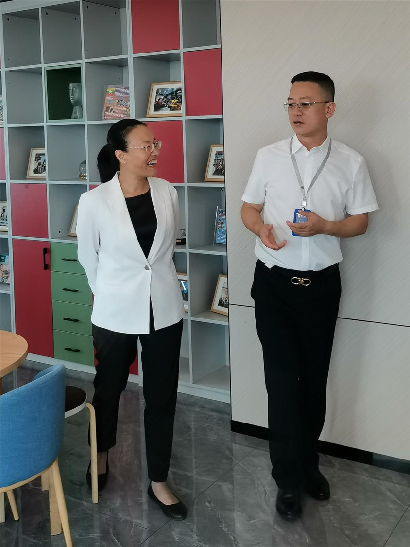 区辅导莅临领导，合作助力自贸港